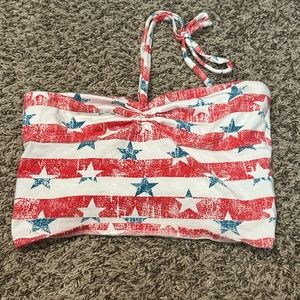 Arizona American flag halter top